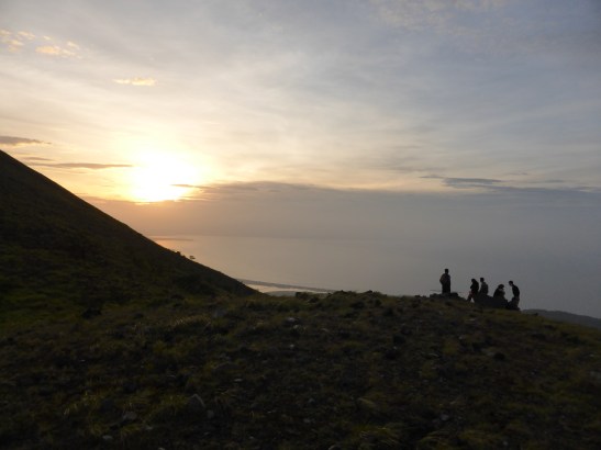 Sunrise from Momotombo