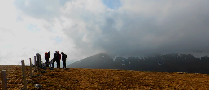 Drum, with Foel Fras behind, Northern Carnedds, Snowdonia