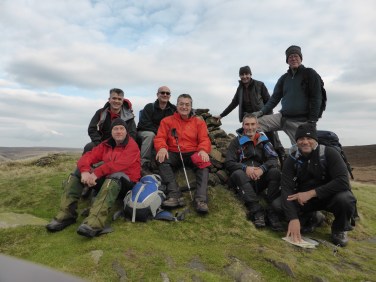 Posing for the groupie after the Chocolate Cake