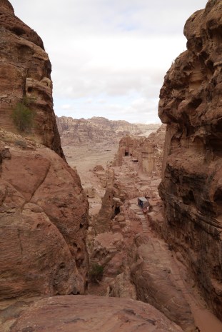 Path winds its way up to the High Place of Sacrifice