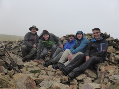 Summit photo of Grike, I just made it back to the group.